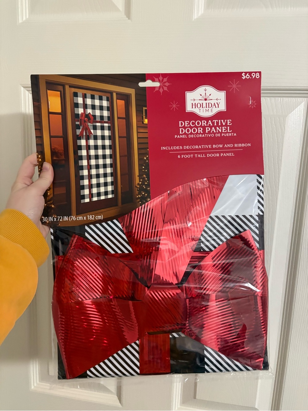 Christmas Decorative Door Panel